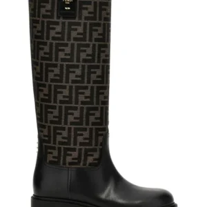 Fendi Women's Black Filo' Boots