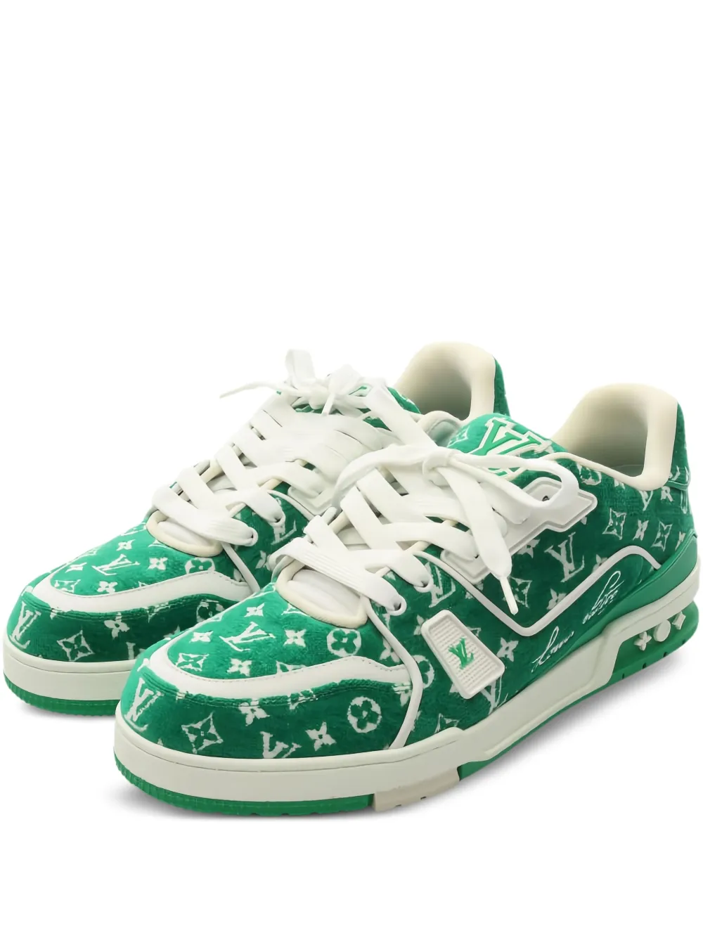 Louis Vuitton monogram-pattern sneaker