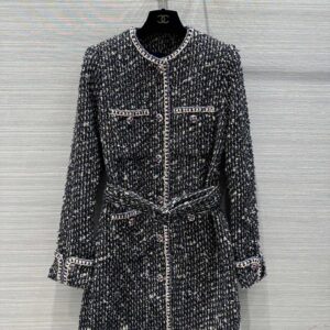 Chanel Elegant dress and coat with a two-way design