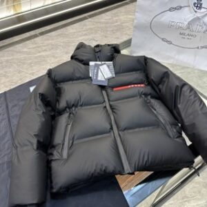 Premium down jacket from PRADA.